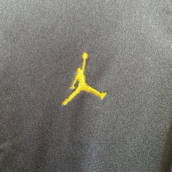 Men’s Nike Jordan Dri-fit 3/4 Zip Michigan Jumpman Pullover - Picture 2 of 7